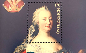 オーストリア記念切手　マリア・テレジア