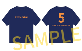 One Fukui×エジミウソン　記念コラボシャツ