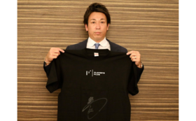 益田直也 選手サイン入りPlayer's PlusオリジナルTシャツ（XLサイズ）