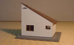 オーダーメードHO ゲージ駅舎精密建築模型（九州内国鉄駅対象駅舎から６駅選択）
