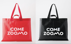 【ZOOMOコラボ】「COME ZOOMO」オリジナルロゴプリントバッグ+チケット大人1枚付き＋米2合