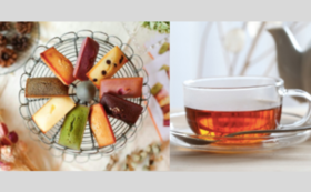 【気仙沼を応援！】マルベリーを使用したフィナンシェ ＆和紅茶セット