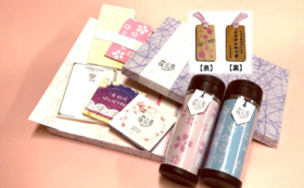 【C】タンブラー&越前和紙文具&桜のお守り～花花セットコース！
