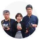 レーザー研：筑本知子(QMCセンター長)、猿倉信彦、人文：宮原暁